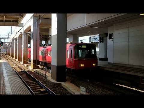 名鉄6000系.6800系(6017F+6824F)回送列車　常滑線太田川通過