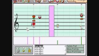 Phoenix Wright: Trials and Tribulations - Warehouse Tiger (Mario Paint Composer)