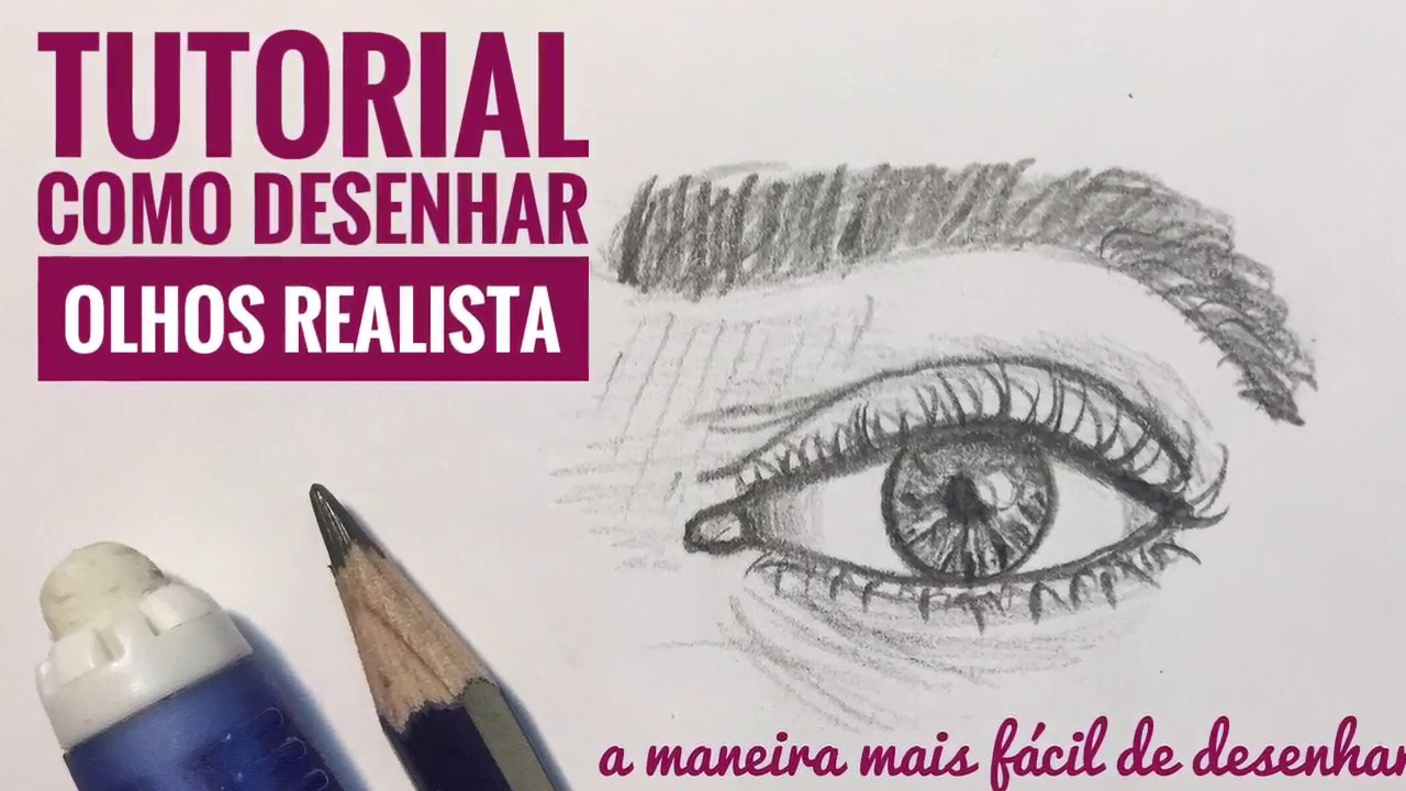 Como eu desenho olhos?🌸👀