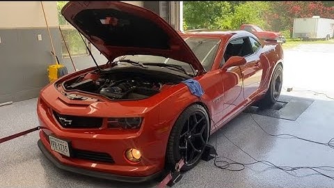 Beautiful 2010 Camaro SS M6 with a TSP 3, TSP headers with cats, MBRP catback, stock heads. Dyno!