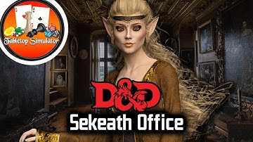 Sekeath Office | Dungeons and Dragons RPG Map (Tabletop Simulator Workshop)