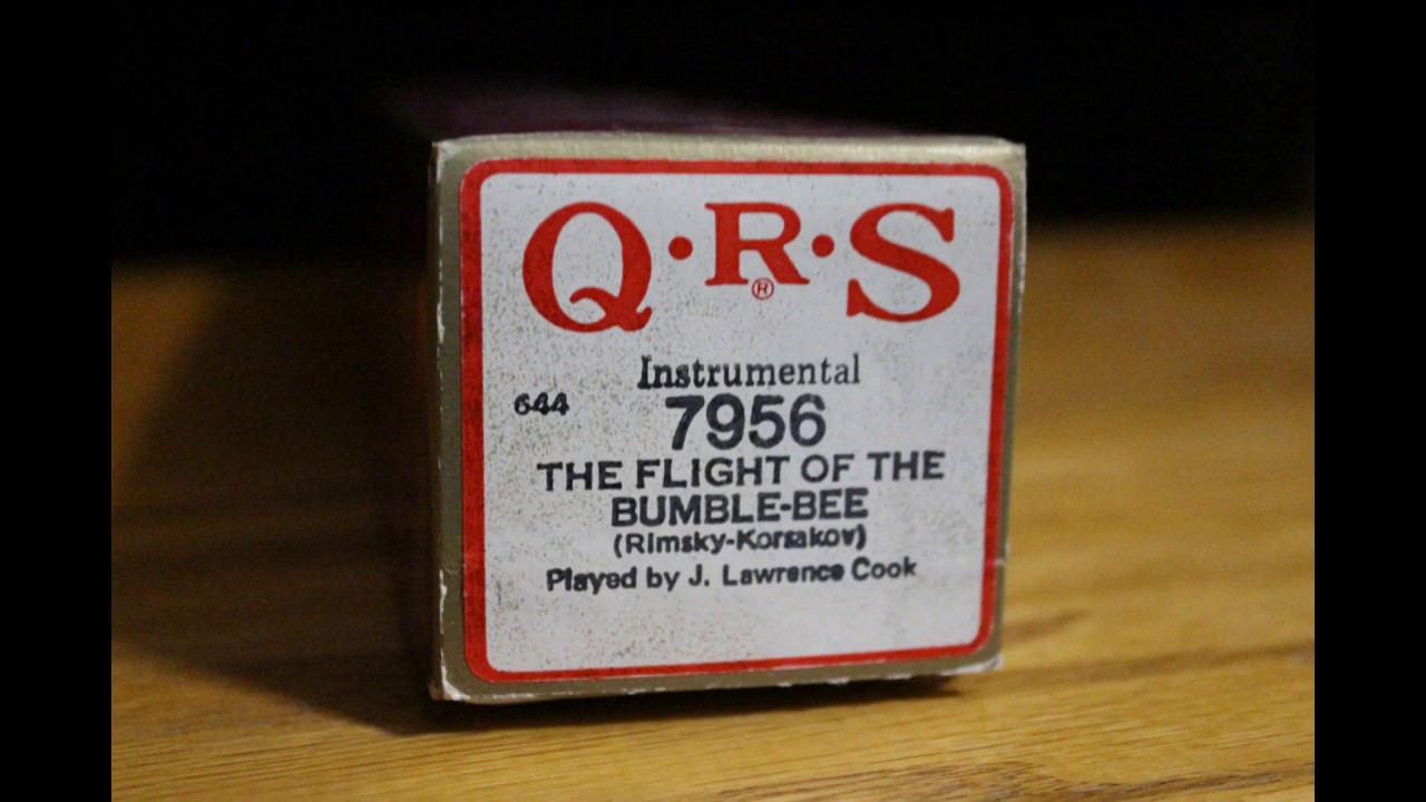 player piano parts The Flight Of the Bumblebee - QRS #7956