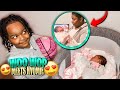 Woo Wop & Brittany Came To Meet Baby Nyomie For The First Time!!