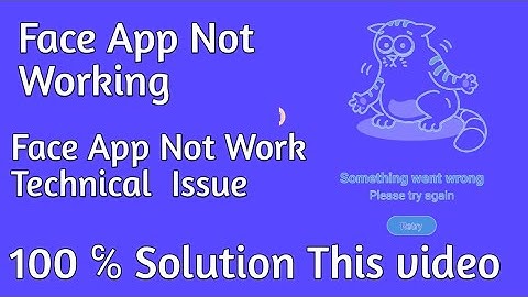 #FaceApp Technical Issue? FaceApp #error Solution this video ! FaceApp #problem #solve