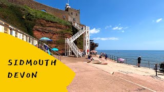 Sidmouth, Devon by Drone in 4k