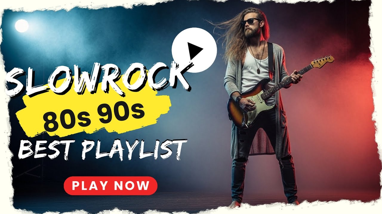Slow Rock Music 80s 90s • Heartfelt Guitar Nights & Stillness
