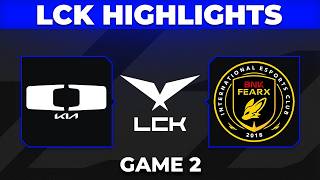 DK vs BFX Higlights Game 2 | LCK 2026 W8D4 | Dplus KIA vs BNK FEARX