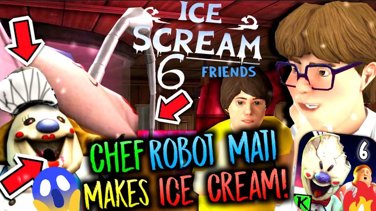 ROBO ICE CREAM jogo online no