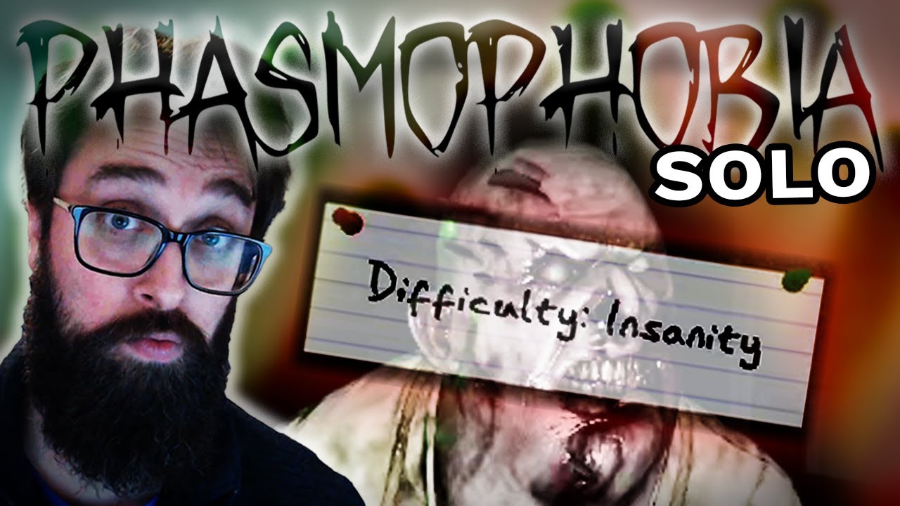 INSANITY, A TRIO | Phasmophobia (SOLO) #5