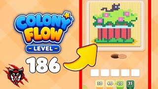 Colony Flow Level 186 Game Walkthrough
