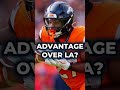 The Broncos Have A KEY Advantage Over The Chargers! #broncos #nfl