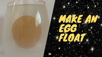 Make an Egg Float