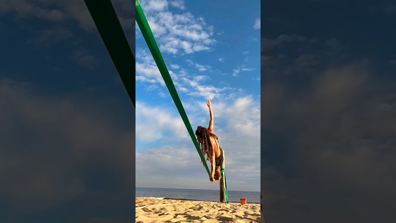 Yoga + Slackline 🔥 Pt.2 