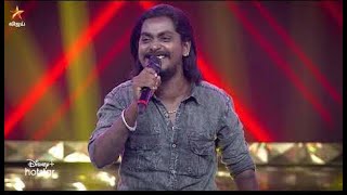 Gana Sudhakar Performance || Super Singer 8 Today Episode || Gana Sudhakar Ajith Song