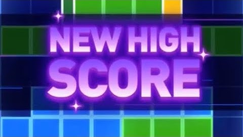 Block puzzle new high score