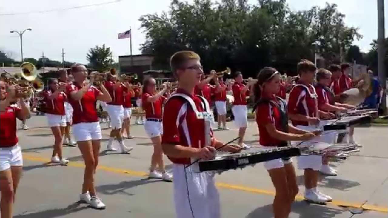 Millard Days Parade 2014_MSHS Band YouTube