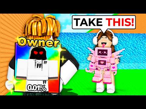 I Pretended To Be a BACON, Then Gave Away OWNER BRAINROTS!