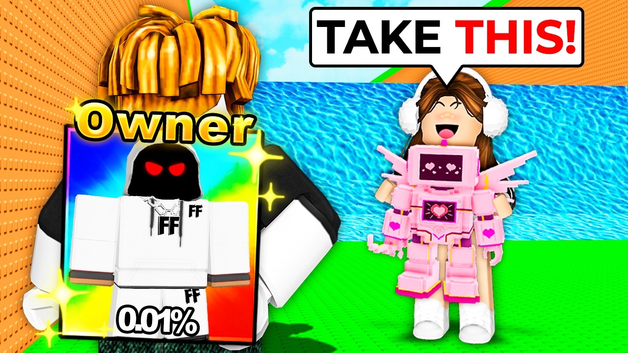 I Pretended To Be a NOOB, Then Gave Away OWNER BRAINROTS!