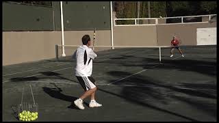 June Lee Tennis Warm Up Drills January 2011