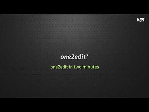 one2edit video