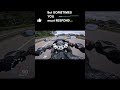 When a Porsche challenges my Triumph Daytona without saying a word #porsche #daytona660 #race  😎