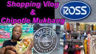 Shopping Vlog and Chipotle mukbang | Rainbow and Ross | Chipotle | Shopping Vlog