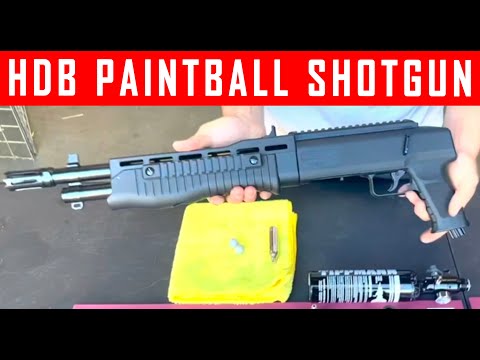 T4E HDB Paintball Shotgun Shooting Demo #MCS