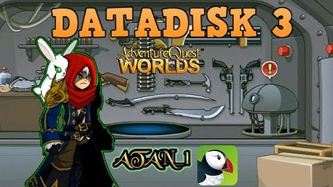 AQW HOW TO FIND DATADISK 3 | J6 QUEST | 2022 | BANZAI QUEST