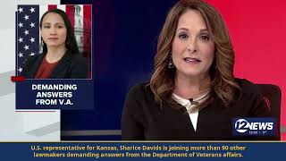 KWCH Rep Sharice Davids Demands Answers from V A