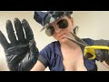 Officer hottie gives you an illegal haircut  makeover asmr roleplay