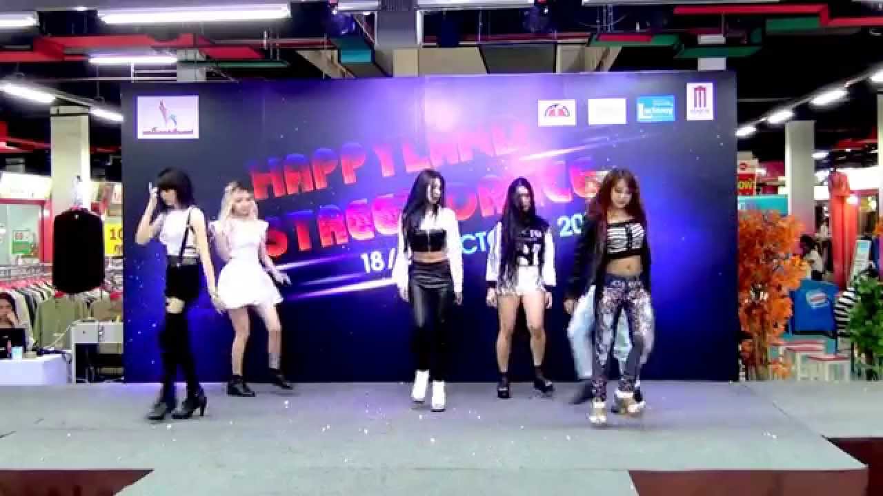 141018 QueenLita cover T-ara - Sugar Free @Happyland Street Dance (Audition)
