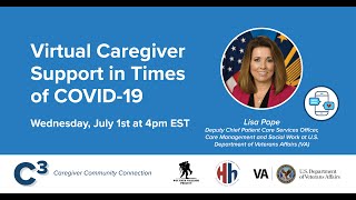 C3: Virtual Caregiver Support in times of COVID-19