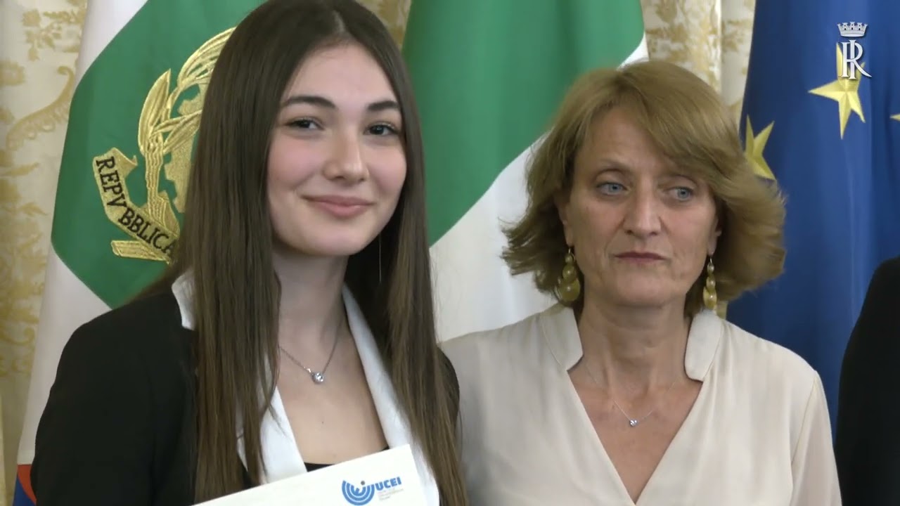 Premiazione  dei vincitori del concorso nazionale  “I GIOVANI RICORDANO LA SHOAH”