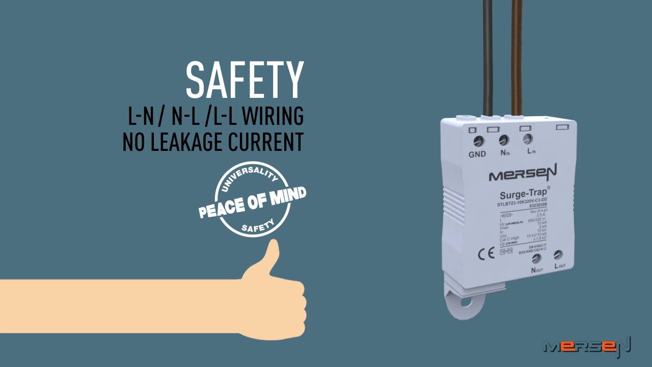 VID Mersen LED Outdoor Lighting Surge Protection