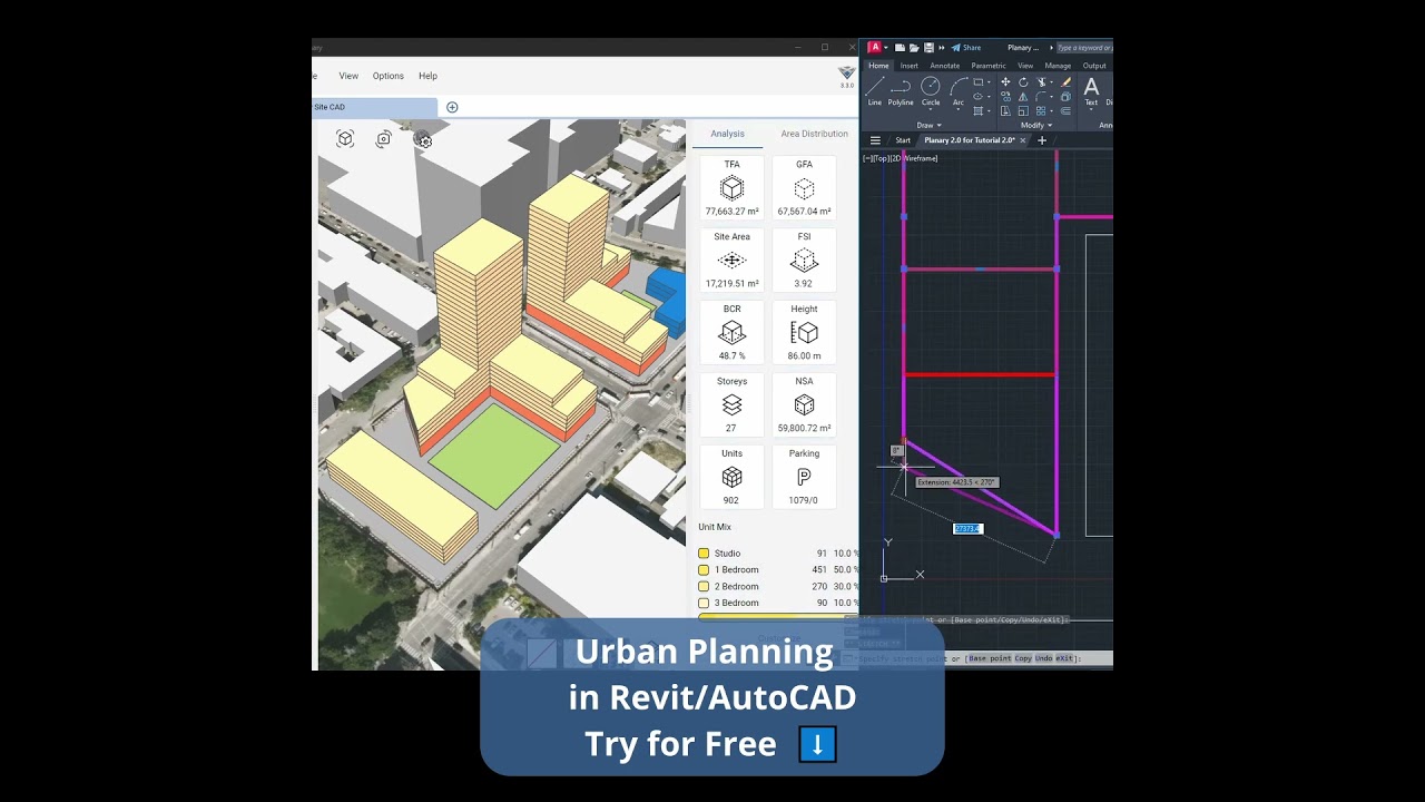 Urban Planning With AutoCAD