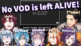 Rare found footage of the Holostars boys NUKING ANOTHER VOD in 30 minutes! 【Holostars EN】