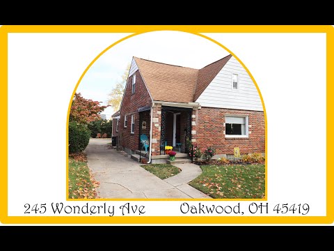 245 Wonderly Ave, Oakwood, OH home video tour