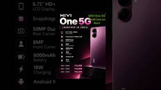 MIVI One 5Gd shall Live on 8Oct #viral #shortvideo #phone #MIVI One
