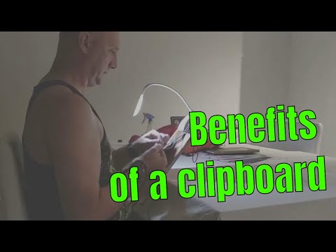 Benefits of a clipboard