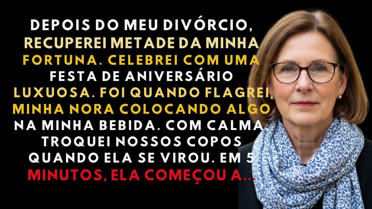 A HISTÓRIA REAL DESTA AVÓ👵Minha Nora Colocou Algo Na Minha Bebida — Então Eu Troquei os Copos