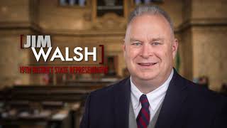 Rep. Jim Walsh discusses Democrats' refusal to hold public hearings on two key initiatives