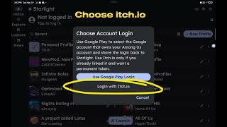 How to link your Starlight account to itch.io (working 2026)