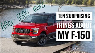 Ten Surprising Things About My F-150 PowerBoost After 5,000 Miles