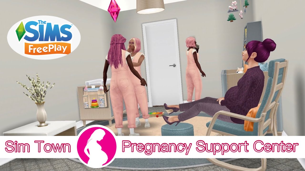 Pregnancy Support Center| Pregnancy Event House| Original Design| Sims FreePlay 👩🏻‍🍼🤰🏻