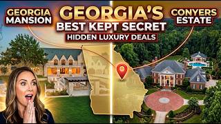 🔴🔥 Georgia Luxury Homes & Conyers Luxury Home Tours 👀🏡