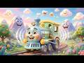 El Tren que Nunca Deja de Reír por toda la Ciudad 🚂 Canciones Infantiles y Rimas para Niños