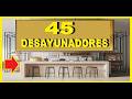 🥣 ☕ + 45 DESAYUNADORES paRA tu CASa ( desayunadores o comedores diarios en cocina o independientes )