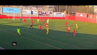 Algunas Jugadas De Eduard. Partido De La Jornada 20 De La Liga Catalana De Futbol. Temporada 25-26.