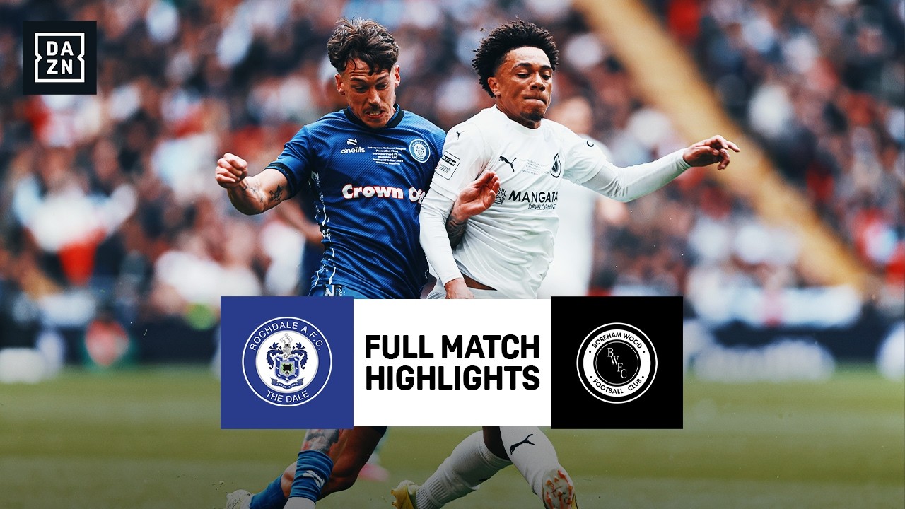 INCREDIBLE LATE DRAMA 🤯 | Rochdale vs. Boreham Wood | National League Play-Off HIGHLIGHTS
