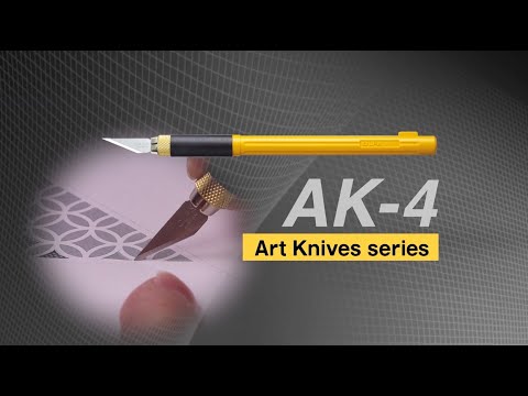 Olfa AK-4 Cushion Grip Art Knife